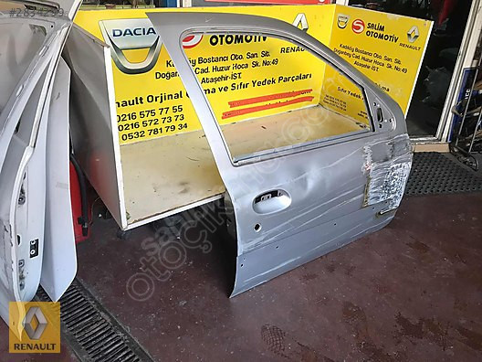 RENAULT CLİO SYMBOL SAĞ ÖN KAPI 2003 2008 ORJİNAL ÇIKMA PARÇALAR
