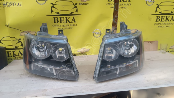 CHEVROLET TAHOE SUBURBAN SAĞ SOL FAR ÇIKMA ORJİNAL YEDEK PARÇA