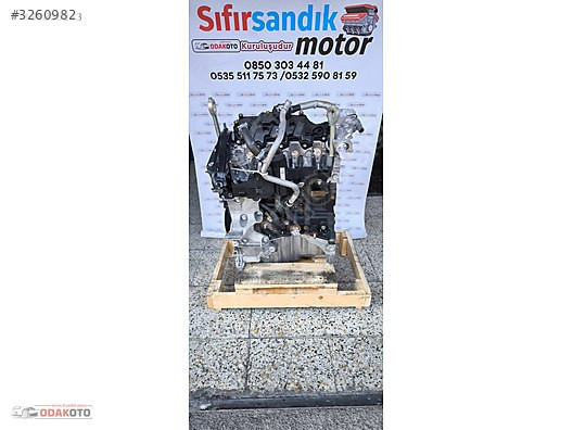 Dacia Lodgy 1.5 Dci (K9KH471) Euro 6 Sıfır Motor Fatural