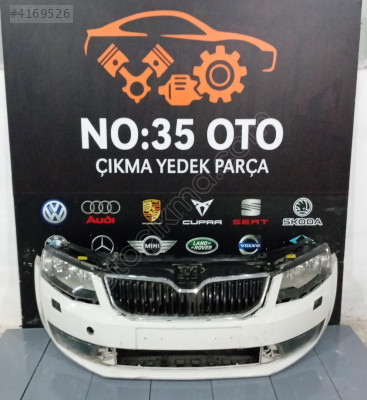 5E0807221N SKODA OCTAVİA BEYAZ ÖN TAMPON 2014-2017