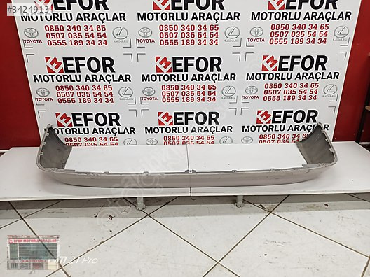 TOYOTA ARKA TAMPON ALT ÇIKMA ORİJİNAL PARÇA 1999-2002