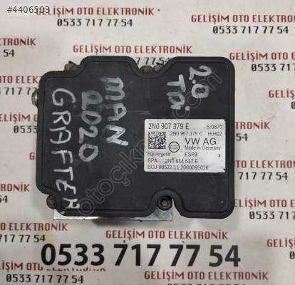 2N0907379E VW CRAFTER ABS BEYNİ