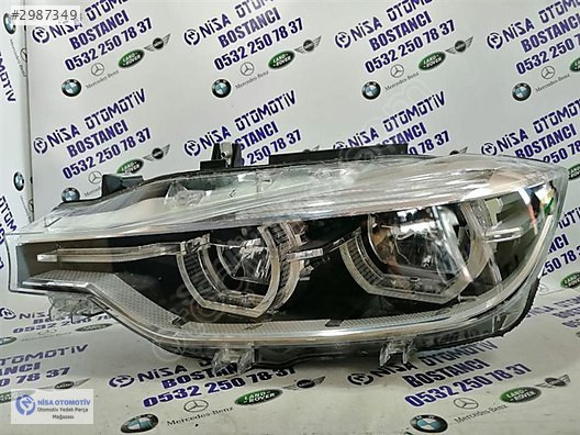 BMW 3 SERİSİ F30 KASA LCİ LEDLİ SOL FAR ORJ ÇIKMA 7214795