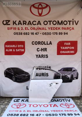 2019-2025 TOYOTA COROLLA ÇIKMA ORJINAL  SOL ARKA KAPI