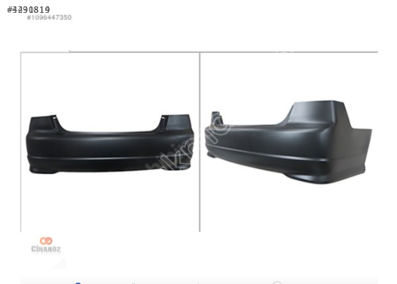 2004-2006 Honda Civic VTEC için Çıkma Arka Tampon