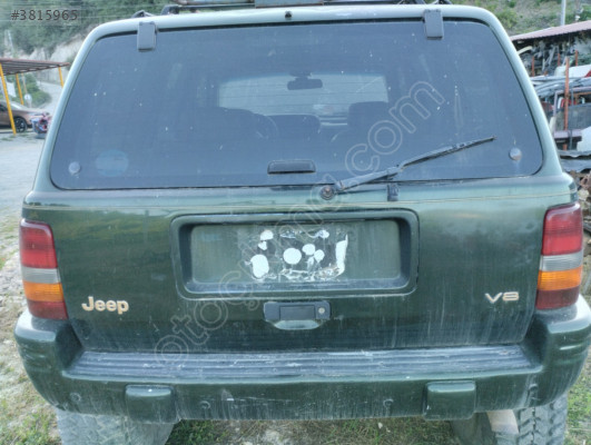 Grand Cherokee bagaj kapağı