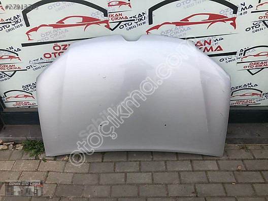 Renault Symbol 2013 Model Gri Boyalı Kaput Parçası