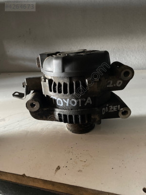 Toyota 2.0 dizel çıkma orijinal şarj dinamosu