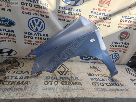 Hyundai Getz sol ön çamurluk orijinal göçük hasarlı 2002-2005