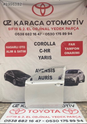 2020-2025 TOYOTA COROLLA CROSS ÇIKMA ORJİNAL SOL ÖN KAPI