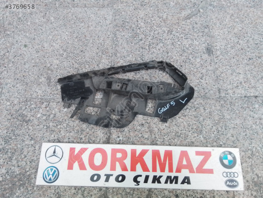 VOLKSWAGEN GOLF 5 ARKA TAMPON BRAKETI SOL