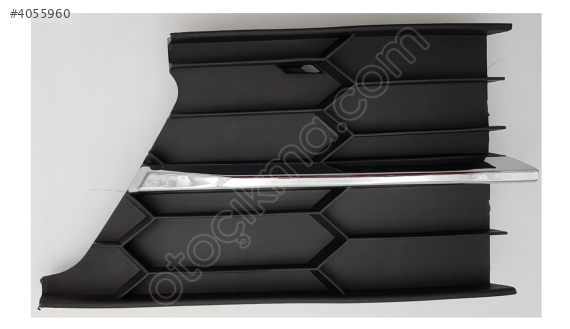 3T0853666 Skoda Super B 13-15 Krom Tampon Kapağı Sağ