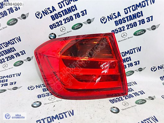 BMW 3 SERİSİ F30 MAKYAJSIZ SOL DIŞ STOP ORJ ÇIKMA 63217312845