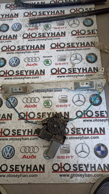 72017003 Opel Corsa D sol ön kapı cam motoru ve krikosu