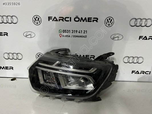 DACİA DUSTER KROM SOL ÖN FAR ORJİNAL