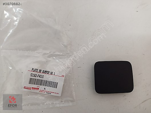 TOYOTA CHR SIFIR ORJ ARKA TAMPON ÇEKİ KAPAK 17-20 52162-F4010