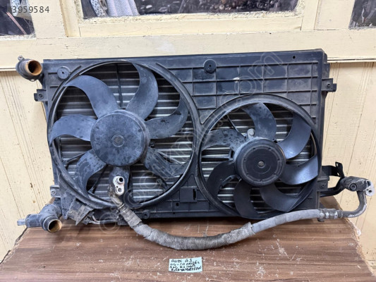 AUDİ A3 RADYATÖR VE FAN SETİ ORJİNAL ÇIKMA 2004-2010