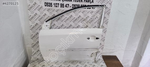 SİNCAR OTODAN TOYOTA AURİS 2013 2018 SOL ÖN KAPI ÇIKMA ORJİNAL