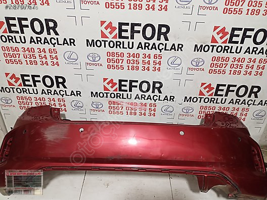 HONDA CİTY ORJİNAL ÇIKMA ARKA TAMPON 22-23