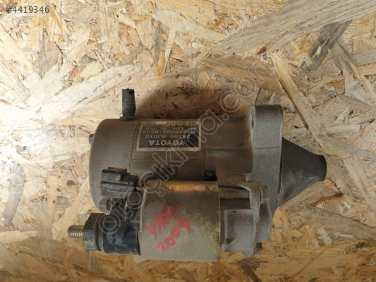 toyota yaris 2004 1.0 otomatik marş motoru/dinamosu (son fiyat)