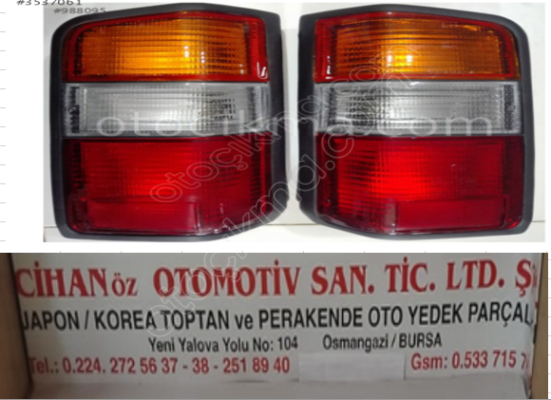 Mitsubishi L300 Panelvan Stop Sağ Sol-/