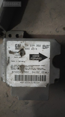 09 229 302 OPEL ASTRA İÇİN AİRBAG BEYNİ
