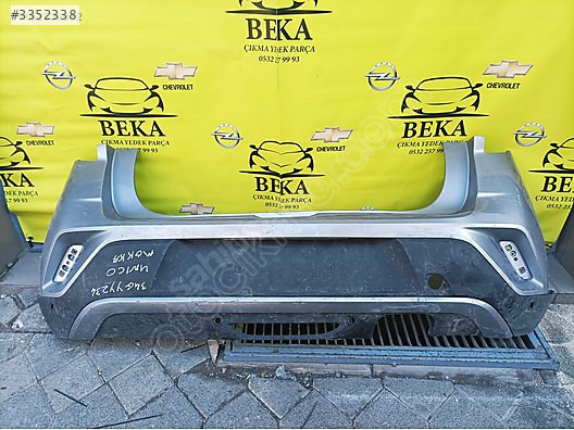OPEL MOKKA B ARKA TAMPON GRİ ÇIKMA ORJİNAL YEDEK PARÇA