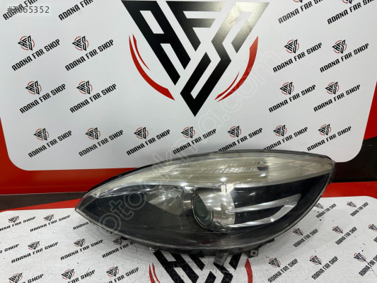 RENAULT SCENİC XENON SOL ÖN MERCEKLİ FAR ORJİNAL