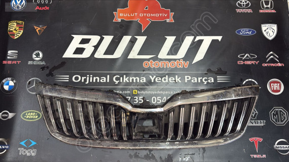 Skoda Superb Ön Panjur Kromlu 2019 Sonrası 3V0853653G