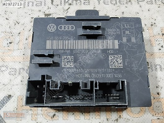 VW AUDİ A6 C7 A7 SOL KAPI MODÜLÜ 4G8 959 795 E 4G8 959 795 A 4G8