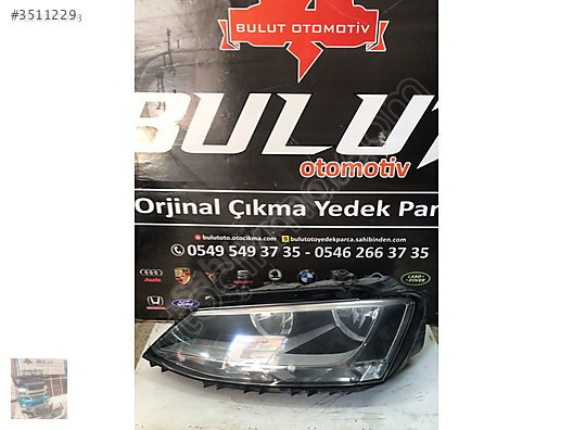 2012-2017 VOLKSWAGEN JETTA SOL ÖN FAR ÇIKMA ORJİNAL