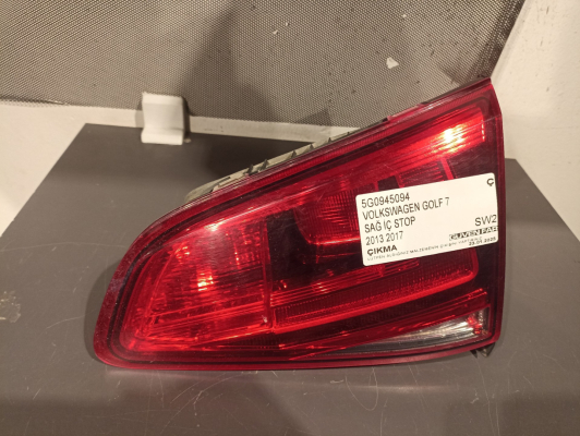VOLKSWAGEN GOLF 7 SAĞ İÇ STOP 2013 2017 90052131 5G0945094AE 5G09
