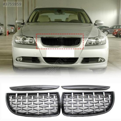 51137117241 BMW E90 PANJUR ÜST NİKELAJI SOL