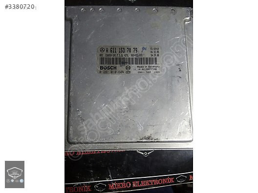 Mercedes Vito Motor Beyni A6111537079 - 0281010604