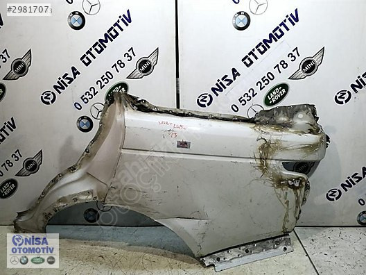 RANGE ROVER SPORT L494 KASA SOL ARKA ÇAMURLUK ORJ ÇIKMA