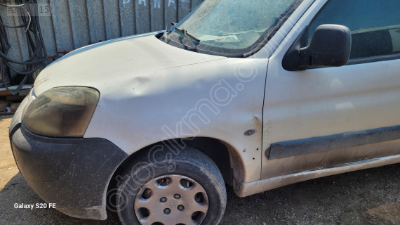 Peugeot partner 2 sol ön çamurluk