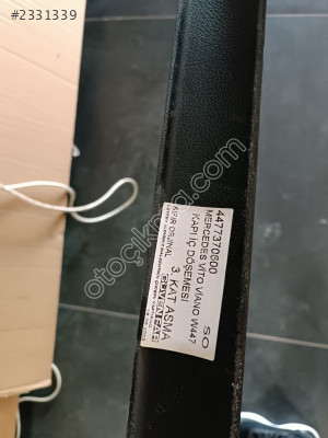 MERCEDES VİTO VİANO W447 KAPI İÇ DÖŞEMESİ 4477370600 SO