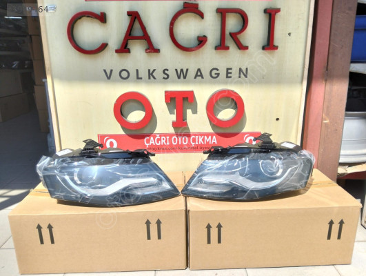 AUDİ A4 SAĞ SOL FAR 2009 2012 XENON 8K0941029G ÇAĞRI OTO MASLAK