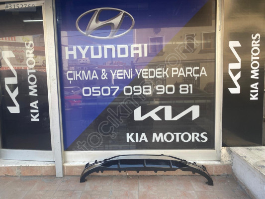 HYUNDAİ İ20 ARKA TAMPON ALT PİANO BLACK ORİJİNAL ÇIKMA YEDEK
