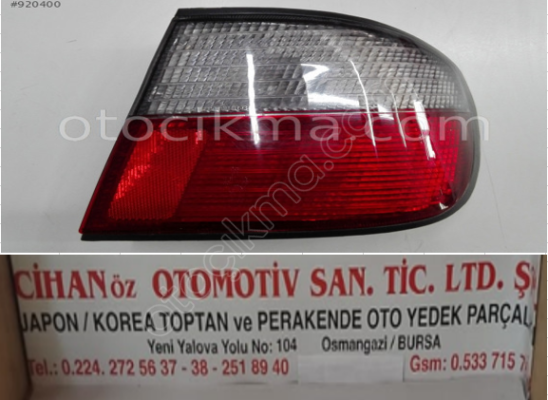 NISSAN PRIMERA SAĞ STOP KIRMIZI BEYAZ 1996 1999
