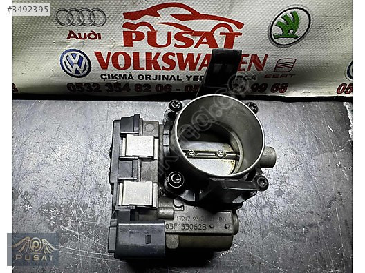 SKODA SÜPER B 1.2TSİ 1.4TSİ ÇIKMA BOĞAZ GAZ KELEBEĞİ 03F133062 B