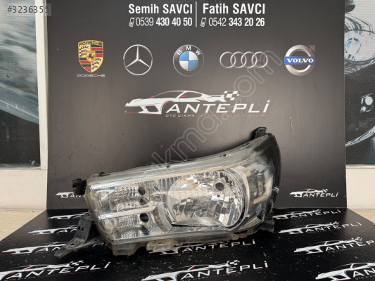 TOYOTA HİLUX SOL ÖN FAR ÇIKMA ORİJİNAL