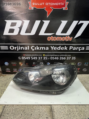 Orjinal Çıkma VW Golf 6 Sol Ön Far - Oto Parça