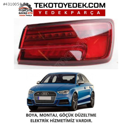 A3 SEDAN ARKA DIŞ LEDLİ STOP SAĞ SOL 2017 2018 2019 2020 KAMPANYA