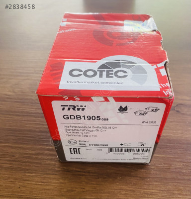 Giulietta 1.4  arka balata