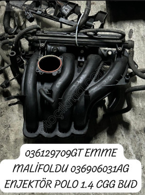 036129709GT EMME MALİFOLDU 036906031AG ENJEKTÖR POLO CGG BUD