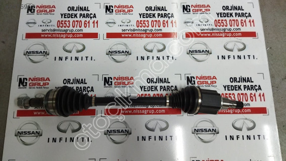 NİSSAN QASHQAİ ÖN SOL AKS KOMPLE SIFIR 1.2 DIG-T J11 2014-