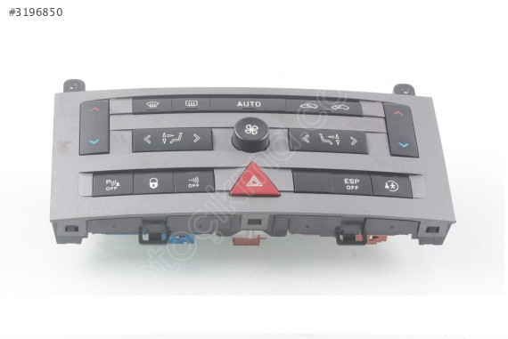 Peugeot 407 Klima Kontrol Paneli Flaşör ESP Park Sensör Düğmesi