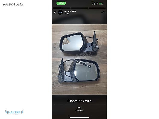 Ford Ranger Çıkma Dikiz Aynası