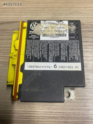 POLO İBİZA FABİA AİRBAG BEYNİ 6Q0909605 AE ÇAĞRI OTO MASLAK